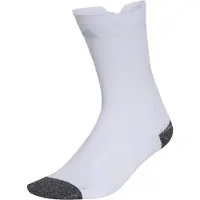 Adidas Chaussettes de sport gris chiné / blanc