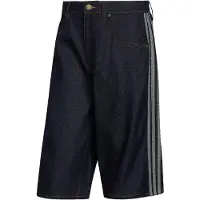 Adidas Originals Firebird Adicolor Mid-rise Straight Leg Denim Shorts Bleu 38 Homme