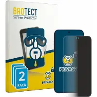 BROTECT Protection Anti-Espion (2 pcs, Oppo Find X9 Pro), Téléphone portable : film de protection, Transparent