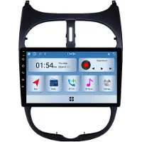 RoverOne 6G+128G Lecteur Multimédia Voiture Autoradio CarPlay Bluetooth Android Radio GPS pour Peugeot 206 1998 - 2012