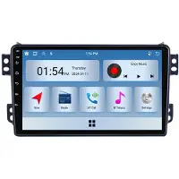 RoverOne 6G+128G Lecteur Multimédia Voiture Autoradio CarPlay Bluetooth Android Radio GPS pour Suzuki Splash for Opel Agila Maruti Ritz 2008 - 2017