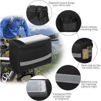 Markenlos Sacoche pour vélo électrique - Sacoche pour vélo - Support pour vélo - Sacoche supérieure pour vélo - Sacoche pour téléphone de vélo