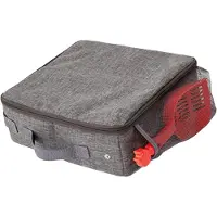Typecat Bac à litière pliable pour chat de voyage étanche avec couvercle zippé portable