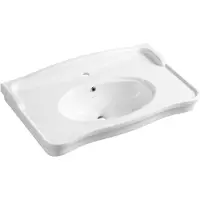 Creavit Sapho Antik - Lavabo 800x495 mm, 1 point d'amorçage, blanc AN080