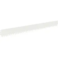 Syfax Bordure de Pelouse 20 pcs 103 x 10 cm Acier Blanc