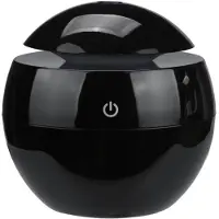Typecat Humidificateur d'air portable à ultrasons, diffuseur d'arômes USB, veilleuse LED
