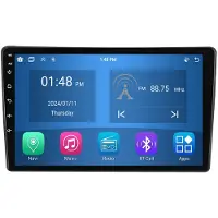 RoverOne Autoradio 4G+64G Bluetooth CarPlay Android Auto Navigation GPS pour Citroen C5 2 2008 - 2017