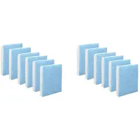 Typecat Lot de 12 Filtres D'Humidificateur de Remplacement Adaptés pour HFT600 HEV615 HEV615B HEV615W HEV620 HEV620B HEV620W HEV-615
