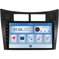 RoverOne 6G+128G Lecteur Multimédia Voiture Autoradio CarPlay Bluetooth Android Radio GPS pour Toyota Yaris 2 XP90 2005 - 2012