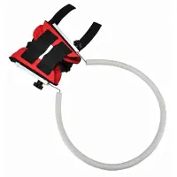 Tlily Dispositif de Guidage Harnais pour Chien Aveugle, Halo pour Chien Aveugle, Anneau Anti-Collision pour Animal Compagnie pour Renforcer la Confiance,
