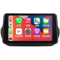 RoverOne Autoradio Bluetooth CarPlay Navigation GPS pour Fiat Fiorino Qubo for Citroen Nemo for Peugeot Bipper 2008 - 2017