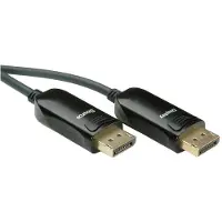 Roline - Câble DisplayPort - DisplayPort (M) pour DisplayPort (M) - DisplayPort 1.4 - 20 m - Active Optical Cable (AOC), support 8K60Hz (7680 x 4320) - noir