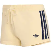 Adidas Knitted Shorts Jaune M Femme