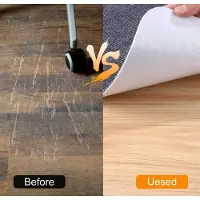 INF Revêtement de sol pour parquet, tapis pour chaise de bureau, 20X90 cm Grey