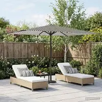 Prolenta Maison Exclusive - Parasol rectangulaire pour jardin, dimensions 2 x 3 mètres, en polyester