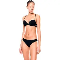 Emporio Armani pour femme. 7W000320_AF20663 Bikini push-up noir (S), Beachwear, Polyamide