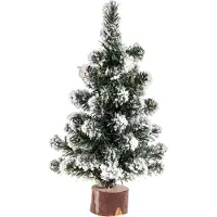 MFP PAPER Table fleurie en lin, 25 cm - Feeric Lights & Christmas