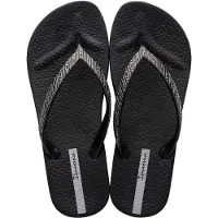 Ipanema Tongs de plage pour femmes MESH VIII 83307 AG669 Noir - 40