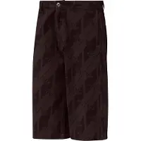 Adidas Monogram Denim Shorts Marron 26 Homme