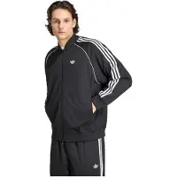 Adidas Originals Sst Adicolor Classics Mesh Full Zip Sweatshirt Noir L / Regular Homme