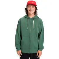 Quiksilver Salt Water Full Zip Sweatshirt Vert M Homme