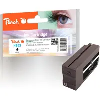 Peach Patrone HP Nr.953 black mit OEM Chip remanufactured - Wiederaufbereitet