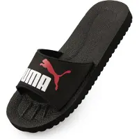 Puma Pantoufles Purecat Slide Noir-blanc - 7