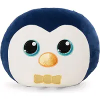 Nici Coussin Glubschis Pingouin Sniffy 35x30 Cm