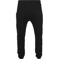 Build Your Brand Heavy Deep Crotch Tracksuit Pants Noir S Homme