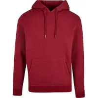 Build Your Brand Heavy Hoodie Rouge 4XL Homme
