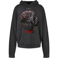 Mister tee Sweat-shirt 'Flying High' gris / gris foncé / rouge / noir