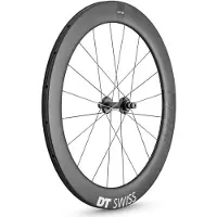 Dt Swiss Trc 1400 Dicut 65 Tubular Road Front Wheel Noir 12 x 120 mm