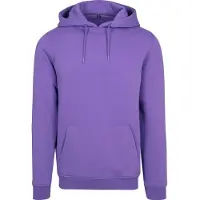 Build Your Brand Heavy Hoodie Violet L Homme