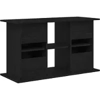vidaXL Support pour aquarium Chêne noir 101x41x58 cm Bois composite