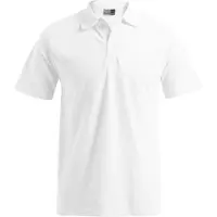 Promodoro EXCD Polo homme, blanc, M