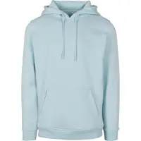 Build Your Brand Heavy Hoodie Bleu M Homme