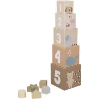 Jabadabado Stacking And Sorting Cubes Nature Doré Enfants