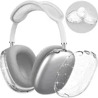 INF Coque en TPU transparente scintillante pour écouteurs AirPods Max
