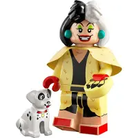 LEGO 71038 Minifigures - Disney 100 ans - Minifigure à collectionner - Cruella de Vil
