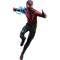 Hot toys Figurine VGM55 - Marvel's Spider Man 2 - Miles Morales Upgraded Suit