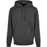 Build Your Brand Basic Hoody Charcoal - Build Your Brand BB001 - Taille M