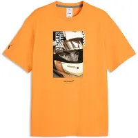 Puma Mclaren Racing Driver Piastri Short Sleeve T-shirt Jaune M Homme