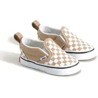 Vans Slip-on V Trainers Marron EU 22 Enfants