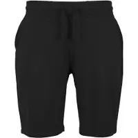 Build Your Brand BY080 | Short Terry pour homme - Couleur : Noir - Taille : M