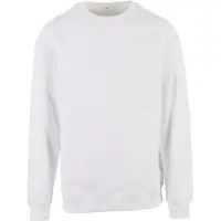 Build Your Brand Sweatshirt Blanc L Homme