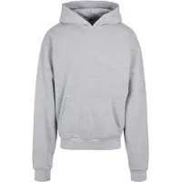Build Your Brand Ultra Heavy Cotton Box Hoodie Gris L Homme
