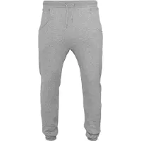 Build Your Brand Heavy Deep Crotch Tracksuit Pants Gris S Homme