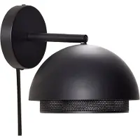 Hubsch Applique en métal noir