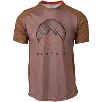 Agu Venture Mtb Short Sleeve Jersey Marron L Homme