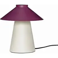 Hubsch Lampe De Table Broyeur Sable/bordeaux | 961615